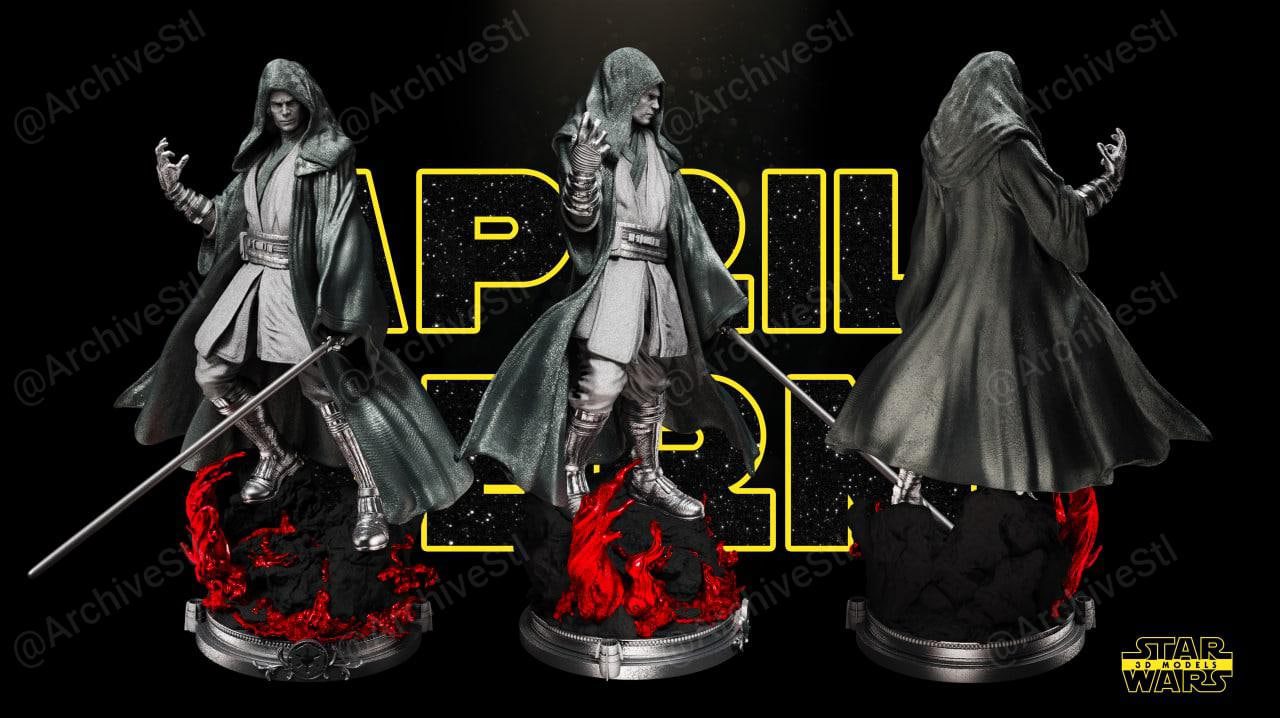 星球大战（Star Wars）阿纳金·天行者（Anakin Skywalker）3D打印图纸